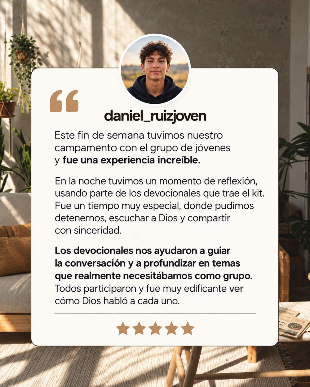 Testimonio real de un líder juvenil 2
